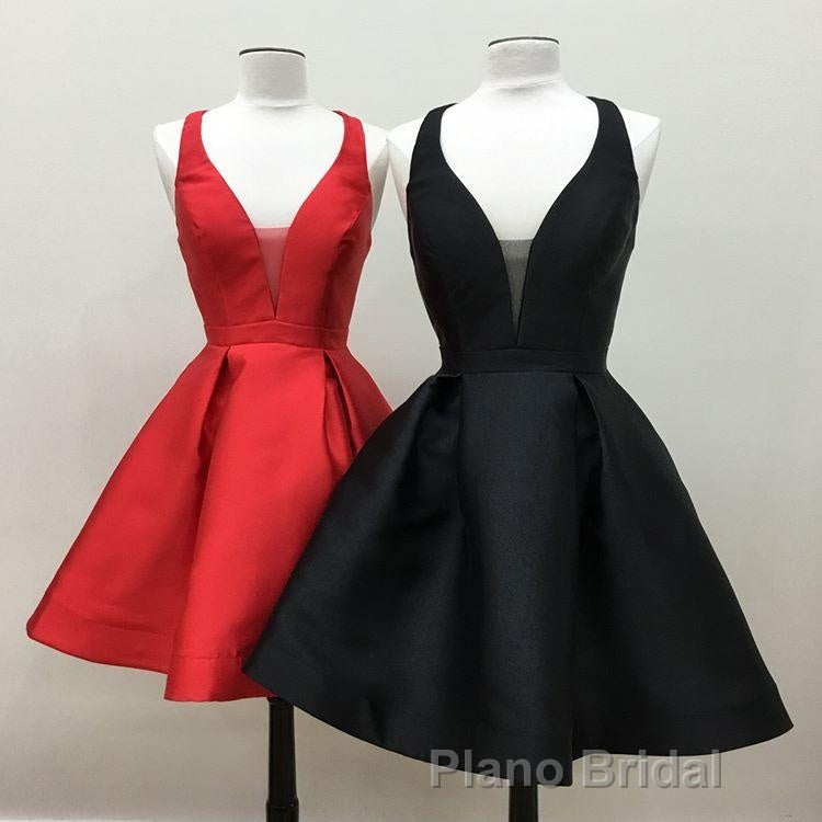 Womens Strappy Back Homecoming Dresses Short Formal Prom Gowns Secondary image