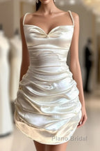 WomenS Satin Dresses After Party Bridesmaid Dresses Formal Prom Dresses