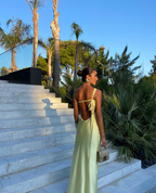 Yellow One Shoulder Formal Prom Dresses, Formal Evening Dresses, Floor Length Party Gowns
