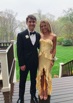 Yellow Formal Prom Dresses Party Formal Evening Gowns