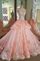 evening dress lace beading ball gown long party formal dress