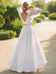 Vestido de noiva de chiffon-deco