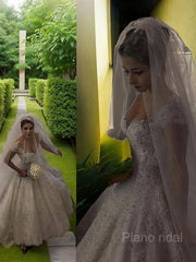 Robe de bal robe de bal robe de mariée en tulle au sol V