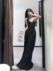 Black Prom Dress Couple, Party Dress Designs Styling Ideas, Formal Dresses Simple