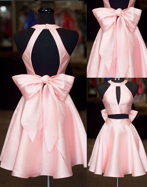 pretty pink homecoming dress short prom dresses cocktail dress homecoming dress graduation dress