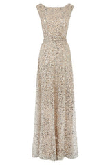 Gorgeous Sequin Prom Evening Gown