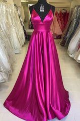 Rose Red Prom Dress, Evening Dress, Formal Occasion Party Dress