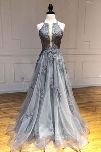 Dresses 2024 gray prom dress – Plano Bridal