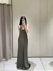 Satin Prom Dress Long Beautiful Prom Dresses For Girl, Y2K Outfits Dress Stores Near Me